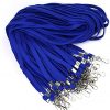 Cordón de 50 cordones a granel para insignia de identificación (azul)