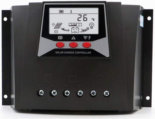Controlador de carga solar de 50 amperios de 48 V, 36 voltios, 24 V, 12 V
