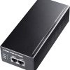 Cudy POE300 60W Gigabit Ultra PoE+ inyector, hasta 60W Ultra fuente de alimentación, 10/100/1000Mbps blindado RJ-45, IEEE 802.3af/802.3at obediente, no compatible con 802.3 bt/PoE++/ PoE pasivo, carcasa metálica