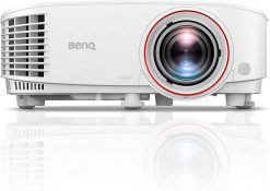 BenQ TH671ST Proyector de juegos de tiro corto de 1080p | Modo de juego para una acción intensa de retraso de entrada bajo | 3000 lúmenes para luces en entretenimiento