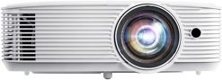 Optoma Proyector de juegos GT1080HDR de tiro corto | Modo de juego mejorado para juegos de 1080P 120Hz a 8.4 ms | Soporte 4K UHD | Reproduce HDR para 4K y 1080P | Alto 3800 lúmenes para juegos de día y noche, color blanco