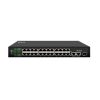Switch T-VISION 24FE-2GE de 26 puertos, 24 puertos POE 10/100M + 2 puertos 1000M Gigabit UpLink + 1 SFP, 300W, Rack