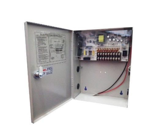Fuente De Poder Panel De Distribucion De 12V-10A 9 Channels