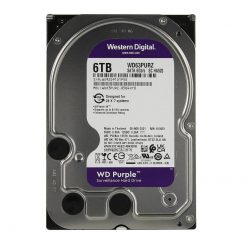 Disco Duro WD para Video vigilancia Morado 6TB 256MB 5640RPM 3.5", Purple
