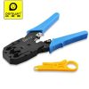 PINZA PARA ARMAR CABLE RJ11, RJ12, RJ45 + PELADORA DOREWIN DW-G315
