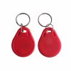 Token RFID 125KHz EM4100 con chipset eTK4100, Rojo.