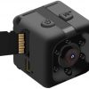 Mini cámara espía con audio y video - Cámara oculta 1080P - Cámara portátil pequeña HD niñera - Mini cámaras espías con visión nocturna y detección de movimiento, cámaras de seguridad pequeñas para interiores y exteriores para oficina en casa