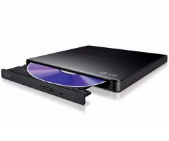 QUEMADORA/GRABADORA DVD RW EXTERNO USB 2.0 LG GP65NB60, UlTRA SLIM ,NEGRO