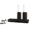 Shure BLX188/CVL Sistema de micrófono Lavalier cardioide inalámbrico de dos canales (H9: 512 a 542 MHz)