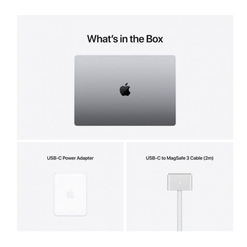 Laptop Apple MacBook Pro A2485, 16.2" FHD, M1 Pro 10 Núcleos, 16GB RAM, 1TB SSD, 16 Núcleos GPU, Mac OS, Space Gray, In - Imagen 3