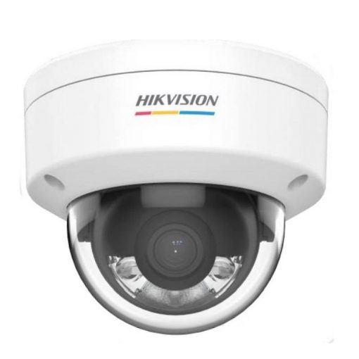 Camara IP Domo Hikvision POE, 2.8mm, 5MP, 30m, IP67 Outdoor/Indoor, color Vu, WDR, Metal