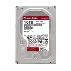 Disco Duro WESTERN DIGITAL Red Plus 3.5", de 10TB NAS, 7200 rpm Clase SATA 6 Gb / s 256MB