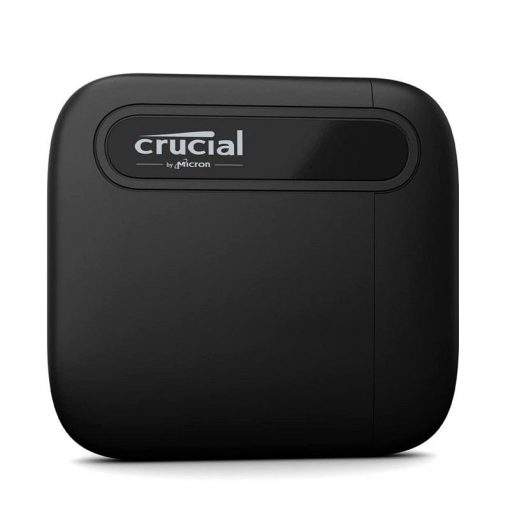 Disco SSD Externo Portable Crucial X6 De 4TB, USB 3.2 Gen-2, Lectura Secuencial 800MBs