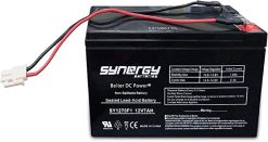 Compatible con la batería de repuesto Verizon Fios Plug and Play con arnés de cableado PX12072HG SLA recargable de 12 V Beiter DC Power