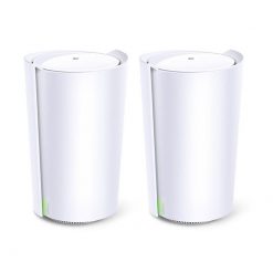 Router Inalambrico DECO X90, Wi-Fi 6, Gigabit Dual Band AX6600, 6600Mbps, (2-pack)