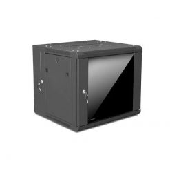 Gabinete de Pared Abatible DNV 9U, 600 x 600mm, Negro