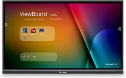ViewSonic IFP7550 - Pantalla interactiva 4K de 75 pulgadas, 2160p, táctil de 20 puntos, VGA, puerto de pantalla, HDMI