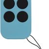 Control remoto universal de garaje multicódigo duplicador remoto, cara a cara, copia garaje remoto desde 280 Mhz-868 Mhz, control de 4 puertas de garaje, asegúrese de su modelo en la lista de tabla de marca