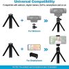 NexiGo Mini trípode ligero para cámara/teléfono/cámara web, soporte extensible, para NexiGo Logitech Webcam C920 C922 C925e C922x C930e C930 C615 Brio y otros dispositivos con rosca de 1/4"