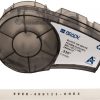 Fundas de marcado de cables de poliolefina termocontraíble Brady PermaSleeve (M21-187-C-342) - Fundas blancas con escritura negra. Compatible con las impresoras BMP21-PLUS , ID PAL, LABPAL. 7 pies de longitud, 0,335 pulgadas de ancho