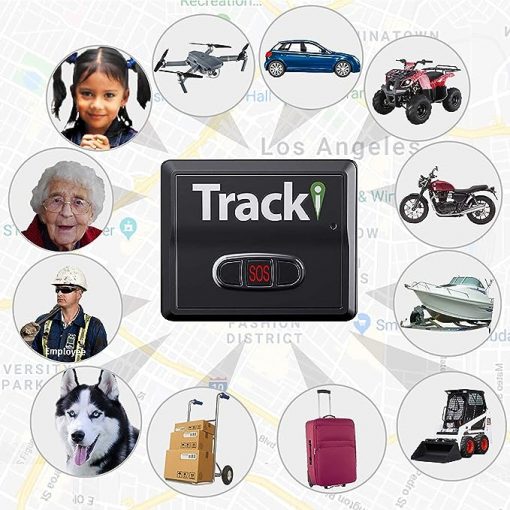 Tracki Rastreador GPS para vehículos, automóviles, niños, perros, motocicletas. Dispositivo de seguimiento GPS 4G LTE. Distancia ilimitada en Estados Unidos y en todo el mundo. Pequeño portátil en tiempo real Mini magnético. Se necesita suscripción - Imagen 2