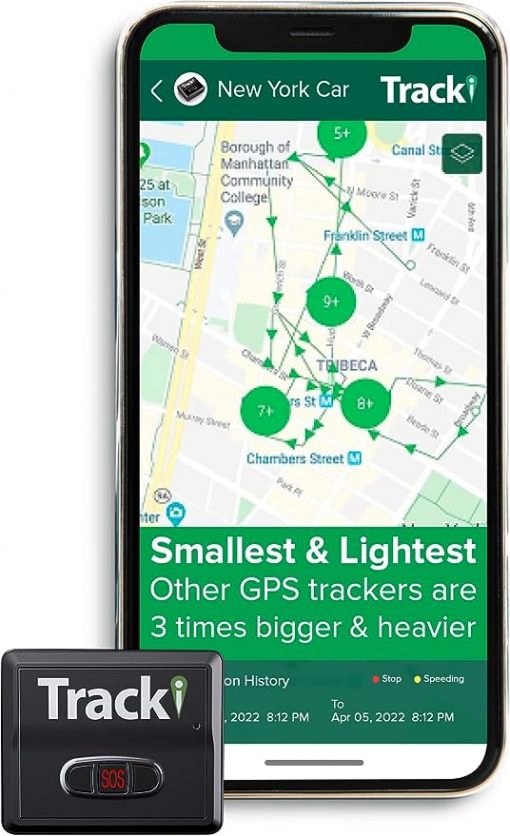Tracki Rastreador GPS para vehículos, automóviles, niños, perros, motocicletas. Dispositivo de seguimiento GPS 4G LTE. Distancia ilimitada en Estados Unidos y en todo el mundo. Pequeño portátil en tiempo real Mini magnético. Se necesita suscripción - Imagen 3