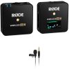 RODE Wireless GO II Sistema de micrófono/grabador Omni Lavalier inalámbrico digital compacto para 1 persona (2,4 GHz, negro)