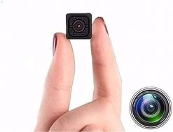 Cámara inalámbrica Mini cámara espía oculta portátil pequeña Características con cámara Body Pet HD 1080P, visión nocturna y detección de movimiento para el hogar y la oficina al aire libre.