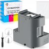 Poschink C13S210125 Caja de mantenimiento de depósito de tinta residual, compatible con impresoras EPSON Surecolor SC-F170 F100 F150 (S210125/SC23MB)