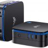 KAMRUI Mini PC AK1 Plus, Intel 12ª generación N95 (hasta 3.4 GHz), mini computadoras de escritorio, 8 GB RAM/256 GB M.2 SSD Micro Torre Soporte 4K UHD, WiFi dual, BT 4.2 para oficina en casa de negocios