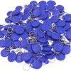 ETEKJOY 100 PCS 125KHz RFID Key Fob Tarjeta de identificación de proximidad Token Tag Tarjeta de teclado para puerta Sistema de control de acceso para cerradura de seguridad al por mayor, solo lectura