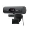 Webcam Logitech BRIO 500, Full HD 4MP, micrófono incorporado, conexión USB-C Plug and Play
