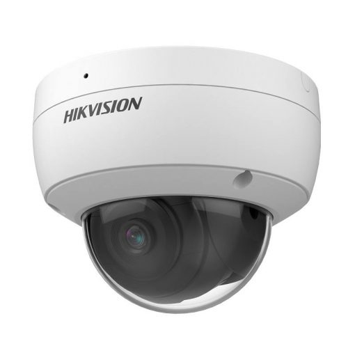 Camara IP Domo Hikvision, POE, 2.8mm, 8MP 4K, Outdoor/Indoor, IR 30m, Micrófono, IP67, IK10, Plástico