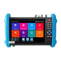 IPC-9800ADHS-Plus CCTV IP y prueba de cámara analógica 7 pulgadas IPS pantalla táctil Monitor CVBS probador con HD-TVI/HD-CVI/AHD/SDI/POE++/WIFI/8G TF Card/8K H.265/HDMI entrada y salida/RJ45