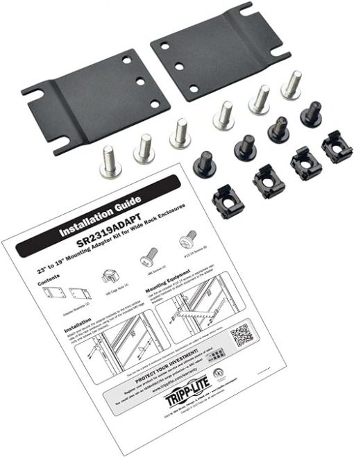 Tripp Lite Kit de adaptador de montaje de gabinete de servidor de gabinete de rack de 19" en 23" (SR2319ADAPT) - Imagen 2