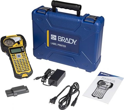 Brady Kit de impresora de etiquetas portátil M210 (M210-KIT), amarillo/negro - Imagen 2