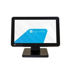 Monitor LOGIC CONTROLS LE1015W-J de 15" HD, pantalla táctil LCD, VGA, MSR, Negro