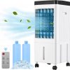 LEOUNA Ventilador de aire acondicionado portátil, enfriador evaporativo.