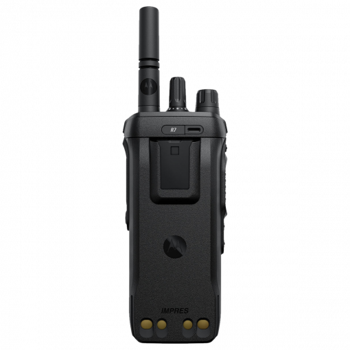 LAH06RDN9RA2_N Radio portátil digital Motorola R7 1000 Ch 4 watts UHF 400-527MHz FKP Habilitado - Imagen 3