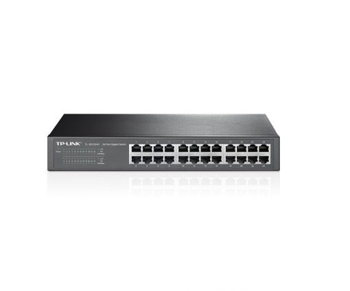 Switch GigabitTP-LINK TL-SG1024D De 24 Puertos 10/100/1000M, 1U 19 Montable En Rack
