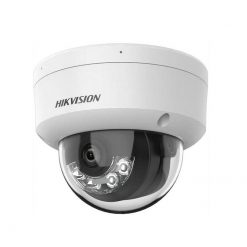 Camara IP Domo Hikvision POE, 2.8mm, 2MP 1080P, IR 30m, Outdoor/Indoor, Micrófono, IP67, IK08, Metal, Tipo Cupula