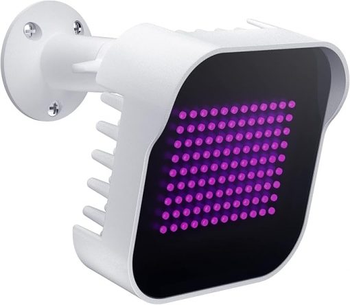 Iluminación IR DI20 | Luz de inundación infrarroja de largo alcance para cámara de seguridad (con adaptador de corriente)