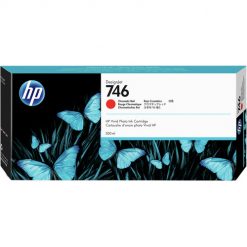 Cartucho de tinta roja cromática Designjet HP 746 (300 ml)