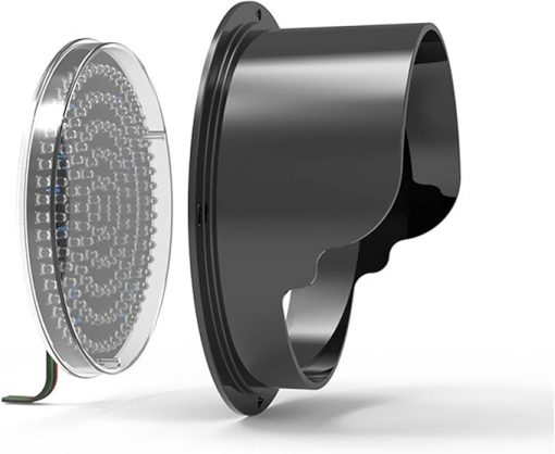 Luces de tráfico de 8 pulgadas, luz indicadora de advertencia, luz LED de parada y marcha, lámpara de semáforo LED, luz de tráfico roja, verde/amarilla de 24 V CC, luz indicadora pequeña - Imagen 2
