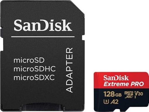 SanDisk Extreme Pro MicroSDXC 128GB + Adaptador SD | 200MB/s Lectura, 90MB/s Escritura | A2 C10 V30 UHS-I - Imagen 4