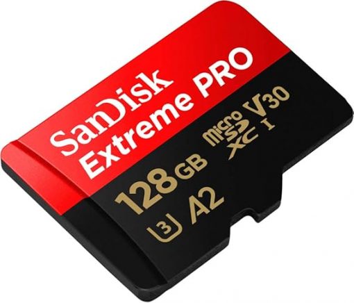SanDisk Extreme Pro MicroSDXC 128GB + Adaptador SD | 200MB/s Lectura, 90MB/s Escritura | A2 C10 V30 UHS-I - Imagen 5