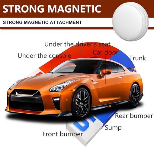 Nuevo modelo 2025 de rastreador GPS para vehículos, mini coche magnético portátil cobertura completa global localización GPS Tracker para niños, perros, no requiere suscripción/sin tarifa mensual
