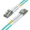 Cable de Fibra Óptica LC a LC Multimodo 10Gb – 3M, Dúplex, 50/125µm, LSZH, Compatible con Transceptores SFP 10G/1G y Redes de Fibra