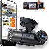 Vantrue N2X 2.7K Uber Dash Cam: Cámara Dual WiFi 5G para Auto con Visión Nocturna HDR, GPS y Modo Estacionamiento 24/7"