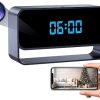 Cámara Espía Oculta en Reloj FHD 1080P – Cámara WiFi Inalámbrica para Seguridad del Hogar con Visión Nocturna y Función de Niñera